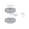 Kit frenos, freno de disco BrakeBox, Pad and Disc Kit