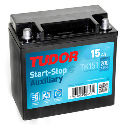 Batería TUDOR Start-Stop Auxiliary
