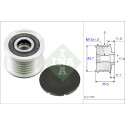 Rueda libre alternador INA 535 0086 10