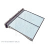 Filtro, aire habitáculo BLUEPRINT ADS72504BLU