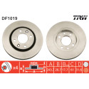 Juego de discos de freno TRW DF1019
