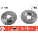 Juego de discos de freno TRW DF1120