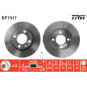 Juego de discos de freno TRW DF1517