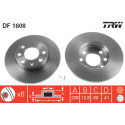 Juego de discos de freno TRW DF1608