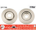 Juego de discos de freno TRW DF1769