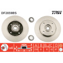 Juego de discos de freno TRW DF2059BS