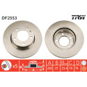 Juego de discos de freno TRW DF2553