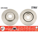 Juego de discos de freno TRW DF2566