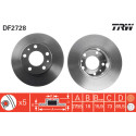 Juego de discos de freno TRW DF2728