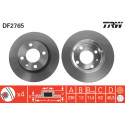 Juego de discos de freno TRW DF2765