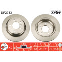 Juego de discos de freno TRW DF2783
