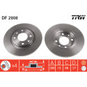 Juego de discos de freno TRW DF2808