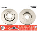 Juego de discos de freno TRW DF4065