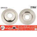 Juego de discos de freno TRW DF4122