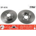 Juego de discos de freno TRW DF4218