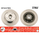 Juego de discos de freno TRW DF4227BS