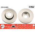 Juego de discos de freno TRW DF4248S