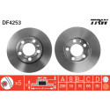 Juego de discos de freno TRW DF4253