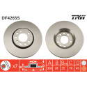 Juego de discos de freno TRW DF4265S