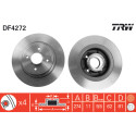 Juego de discos de freno TRW DF4272