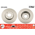 Juego de discos de freno TRW DF4295