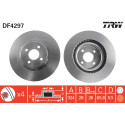 Juego de discos de freno TRW DF4297