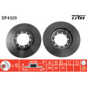 Juego de discos de freno TRW DF4329