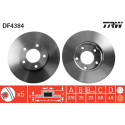 Juego de discos de freno TRW DF4384