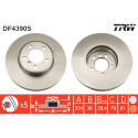 Juego de discos de freno TRW DF4390S