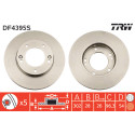 Juego de discos de freno TRW DF4395S