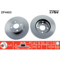 Juego de discos de freno TRW DF4403