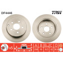 Juego de discos de freno TRW DF4446