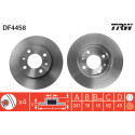 Juego de discos de freno TRW DF4458