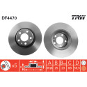 Juego de discos de freno TRW DF4470