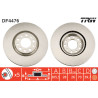 Juego de discos de freno TRW DF4476