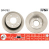 Juego de discos de freno TRW DF4752
