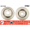 Juego de discos de freno TRW DF4766