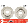 Juego de discos de freno TRW DF4837