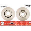Juego de discos de freno TRW DF4849S