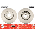 Juego de discos de freno TRW DF4850S