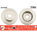 Juego de discos de freno TRW DF4906
