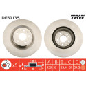 Juego de discos de freno TRW DF6013S