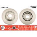 Juego de discos de freno TRW DF6014S