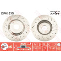 Juego de discos de freno TRW DF6153S