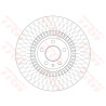 Juego de discos de freno TRW DF6216