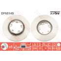 Juego de discos de freno TRW DF6514S