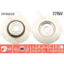 Juego de discos de freno TRW DF6662S