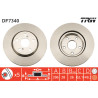 Juego de discos de freno TRW DF7340
