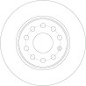 Juego de discos de freno TRW DF7911