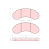 Juego de pastillas de freno